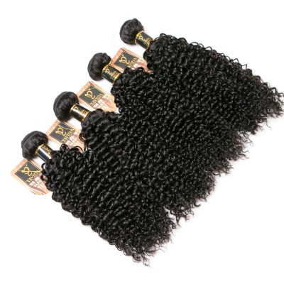 Manufacturer Price human virgin hair bundle kinky curly 22 inches hair weave