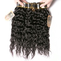 Sample Cheap Factory Supplier Brazilian Water Wave 100% Human Hair Weft 3 pieces/lot