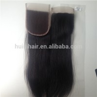 10"-20" no synthetic hair mixing good quality human factory price very smooth straight 4*4 closure pieces