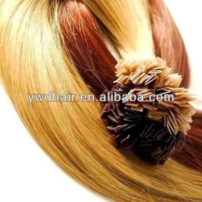 Fashionable Indian Nail Tip/Flat Tip Hair Extension wholesale hair supplier