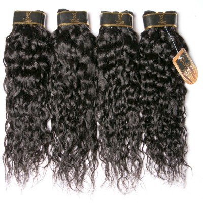 dropshipping 100 human hair unprocessed hair water wave human hair 4pieces/set