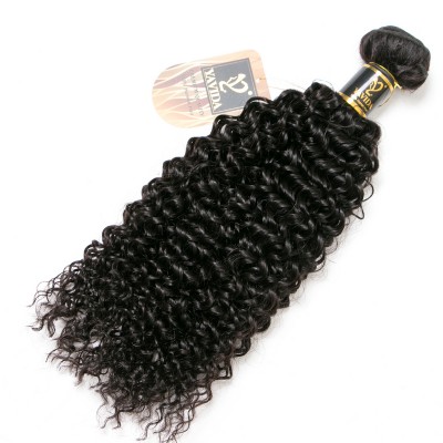 dropshiping factory supplier kinky curly hair cuticle aligned human hair extension 1 bundle