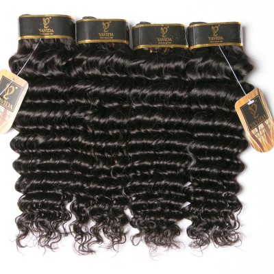 big deal free shipping virgin hair bundle deep wave  human hair weave 4 pieces/set